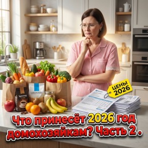 Что ждет домохозяйки в 2026 году: новые экономические реалии