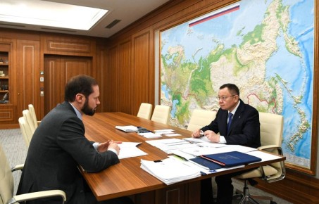 Глава Минстроя России Ирек Файзуллин провел рабочую встречу с врио Губернатора Тверской области Виталием Королевым