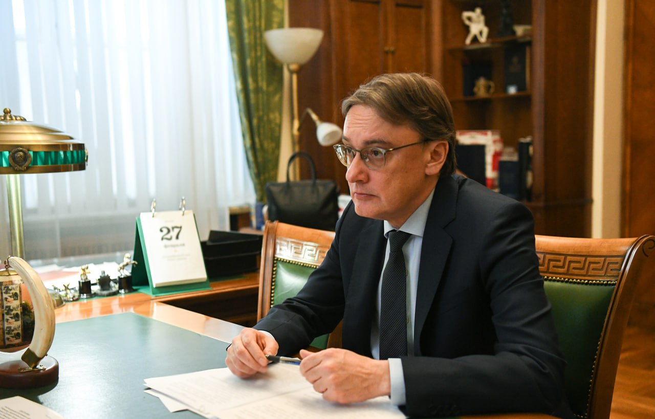 2 марта статс-секретарь – заместитель Министра иностранных дел Российской Федерации Е.С.Иванов провёл рабочую встречу с временно исполняющим обязанности Губернатора Тверской области В.Г.Королёвым 2 марта статс-секретарь – заместитель Министра иностранных дел Российской Федерации Е.С.Иванов провёл рабочую встречу с временно исполняющим обязанности Губернатора Тверской области В.Г.Королёвым