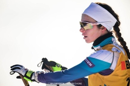 Тверская лыжница Дарья Непряева показала лучший результат в этом сезоне