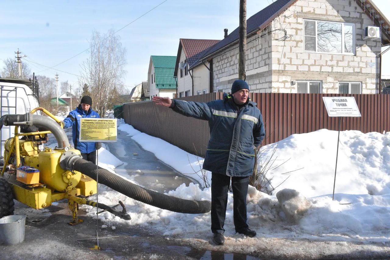 В Твери прошли командно-штабные учения по подготовке к безаварийному пропуску весеннего половодья и пожароопасному периоду В Твери прошли командно-штабные учения по подготовке к безаварийному пропуску весеннего половодья и пожароопасному периоду