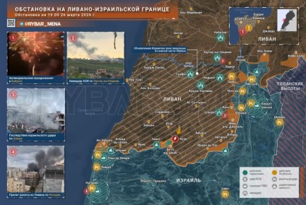 Обстановка на ливано-израильской границе