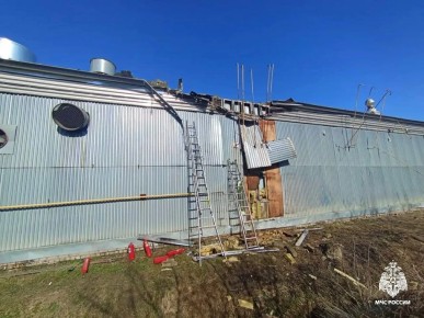 Названа причина пожара на производстве в Твери