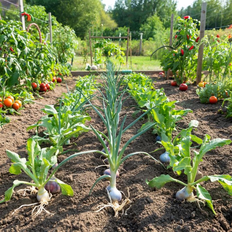 Лук в огороде: шесть неожиданных преимуществ для ваших растений