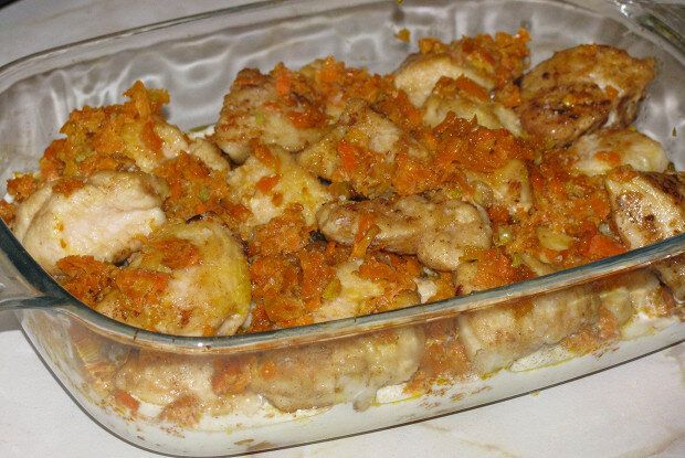 Постное куриное фрикасе: просто и вкусно