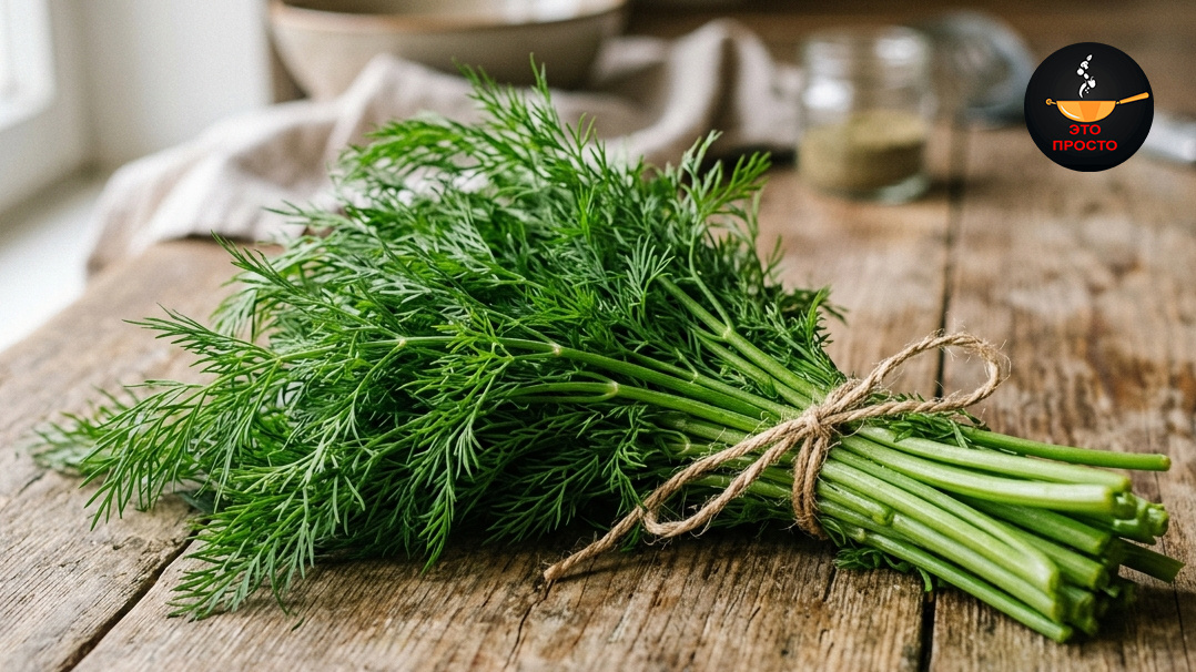 Как использовать остатки: три кулинарных идеи из стеблей укропа и чёрствого хлеба