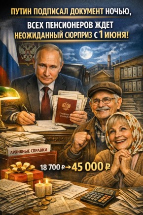 Неожиданное решение президента: пенсионеров ждет сюрприз с 1 июня