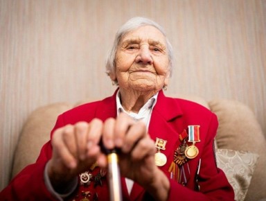 Ветеран войны из Кимр Мария Тимофеевна Барсученко отметила 105-летие