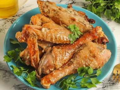 Секрет сочной курицы: горчица и майонез