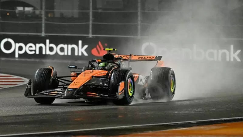 Ландо Норрис о захватывающем поуле в Лас-Вегасе: напряжение на пределе