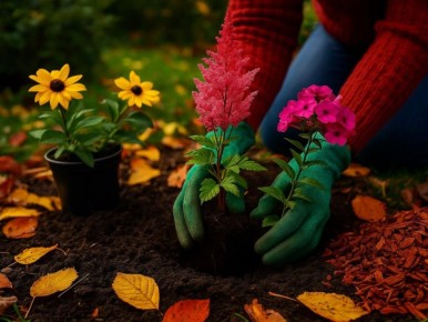 Как подзимняя посадка многолетников помогает растить цветы быстрее