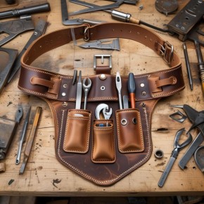 Старый кожаный ремень становится практичным монтажным поясом: идеи и советы