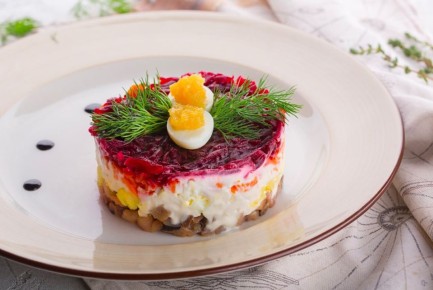 Сельдь 'под шубой': традиционный вкус на вашем столе