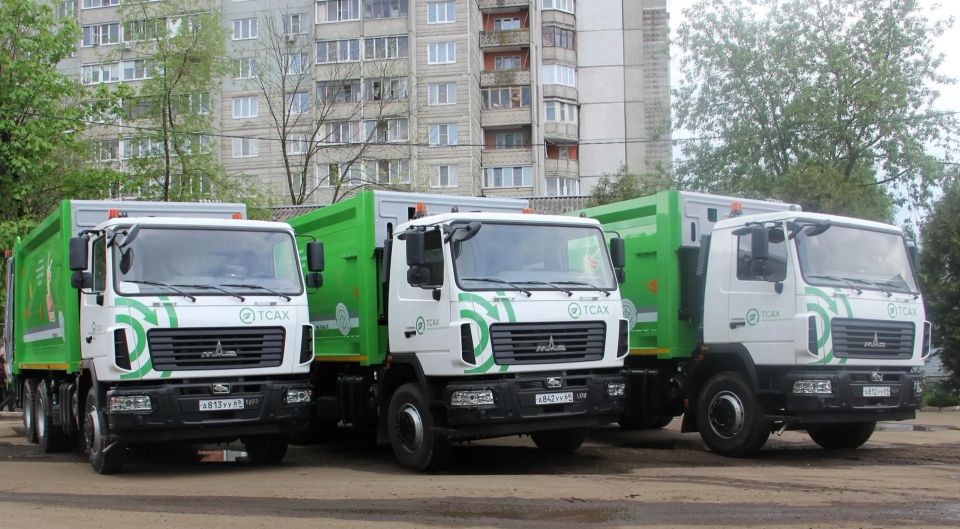 В Тверской области обновляется парк техники для вывоза твердых коммунальных отходов