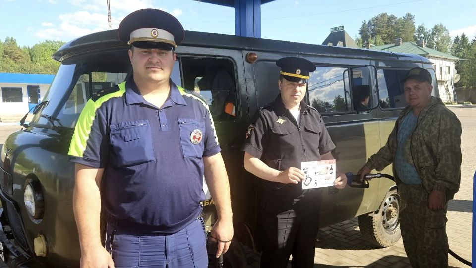 Западнодвинские автоинспекторы провели акцию «Безопасность на ФАД это – ответственность водителей»