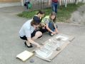 В Краснохолмском муниципальном округе автоинспекторы и школьники провели акцию «СТОП перед переходом»