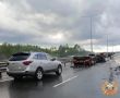 В Тверской области после столкновения с автокраном фура "разделилась" надвое