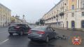 В центре Твери велосипедист попал под колеса авто