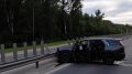 Под Тверью внедорожник врезался в барьер на трассе