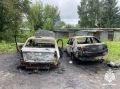 В Тверской области непотушенная сигарета уничтожила два авто