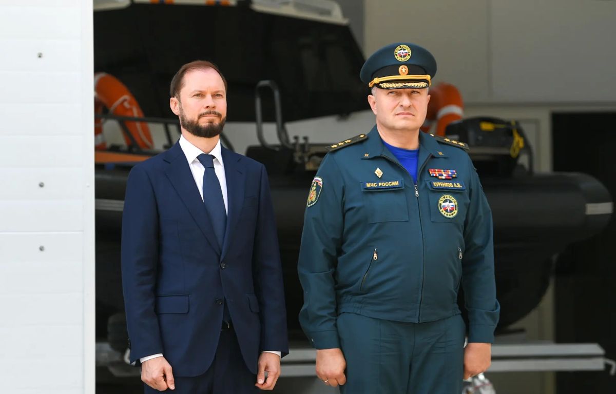 Виталий Королев: Сегодня работаем с Министром МЧС России Александром Вячеславовичем Куренковым Виталий Королев: Сегодня работаем с Министром МЧС России Александром Вячеславовичем Куренковым