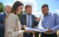 Виталий Королев и Алена Аршинова проверили ход работ в Горсаду Твери