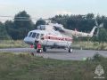 3 августа вертолёт Ми-8 МЧС России совершил санитарный вылет в Максатихинский МО для оказания помощи и транспортировки пациента в детскую областную клиническую больницу города Тверь