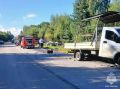 Сегодня сотрудники 32ПСЧ ликвидировали последствия ДТП в деревне Волковойна Калязинского МО, где произошло столкновение грузового и легкового автомобилей