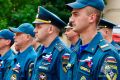 Торжественное построение, посвященное Дню Государственного флага Российской Федерации
