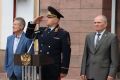 Полицейские Верхневолжья приняли участие в торжественном поднятии Государственного флага Российской Федерации