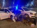 Женщина и маленький ребенок пострадали в аварии у ТЦ в Твери