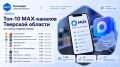 Кто в MAX: самые популярные каналы Тверской области
