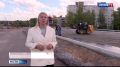 Глава региона Виталий Королев и руководитель Федерального дорожного агентства Роман Новиков побывали на строительной площадке западного моста