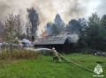 Пожар в доме. Вчера днём произошло возгорание жилого дома в деревне Бодачёво Весьегонского МО. Пожар ликвидировали отделения 27 ПСЧ