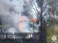 В Тверской области пожар уничтожил два здания