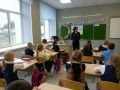 Краснохолмские автоинспекторы провели занятие для первоклассников