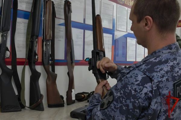 Росгвардейцы изъяли более 30 единиц оружия в тверской области