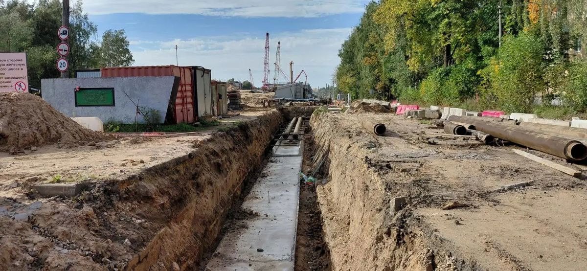 Появились свежие кадры со стройки нового Горбатого моста в Твери Появились свежие кадры со стройки нового Горбатого моста в Твери