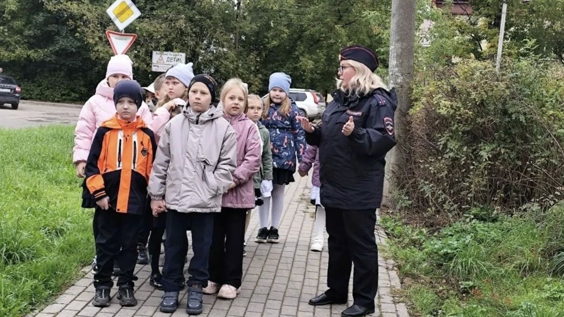 В Бологовском муниципальном округе первоклассники изучили правила движения на улице В Бологовском муниципальном округе первоклассники изучили правила движения на улице