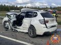 Стали известны подробности столкновения BMW с фурой на трассе в Тверской области