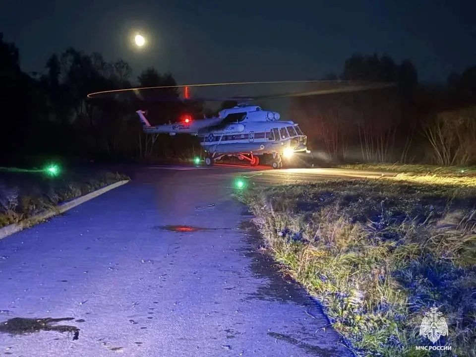 28 сентября вертолёт Ми-8 МЧС России совершил санитарный вылет в ЦРБ Торопецкого МО для оказания помощи и транспортировки пациента в детскую областную клиническую больницу Твери