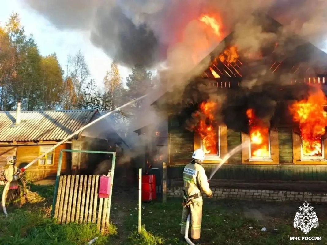 В Тверской области из-за неисправной печки сгорел жилой дом В Тверской области из-за неисправной печки сгорел жилой дом