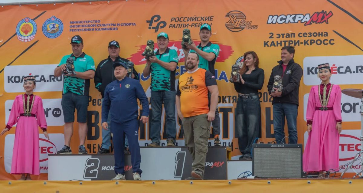 Тверской гонщик завоевал золото на чемпионате в Калмыкии