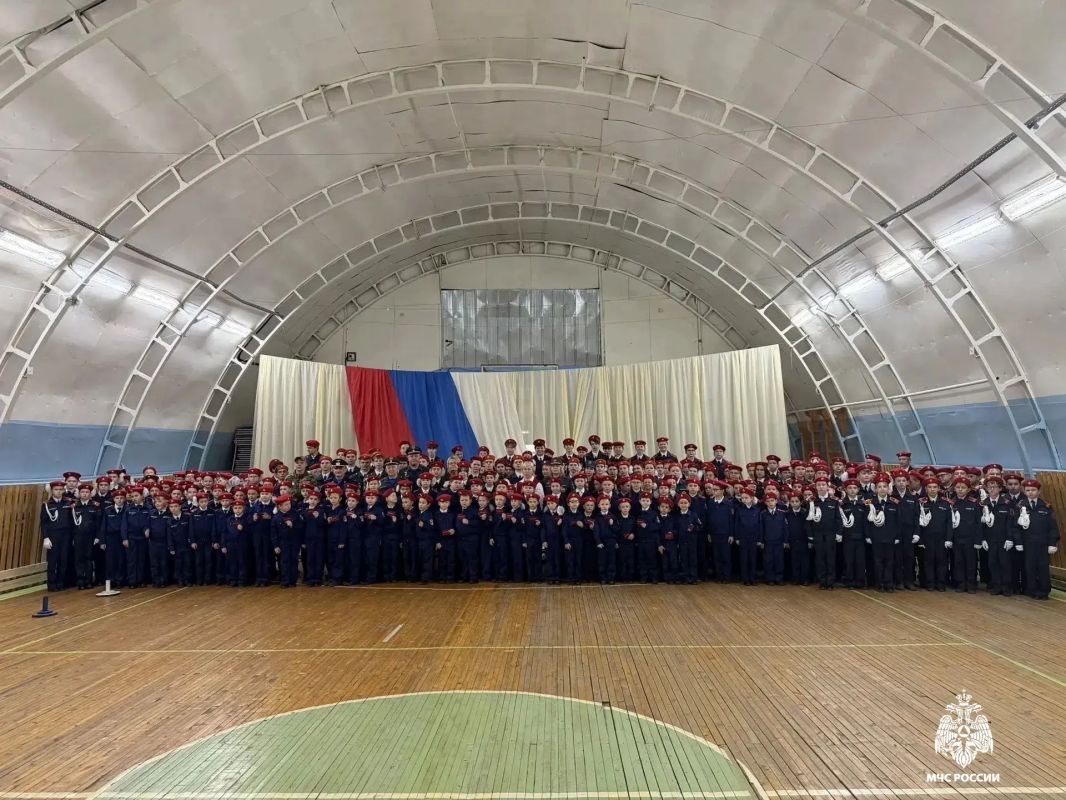 Посвящение в кадеты МЧС России