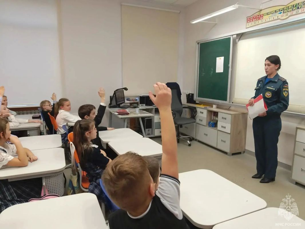 Занятия с детьми по пожарной безопасности