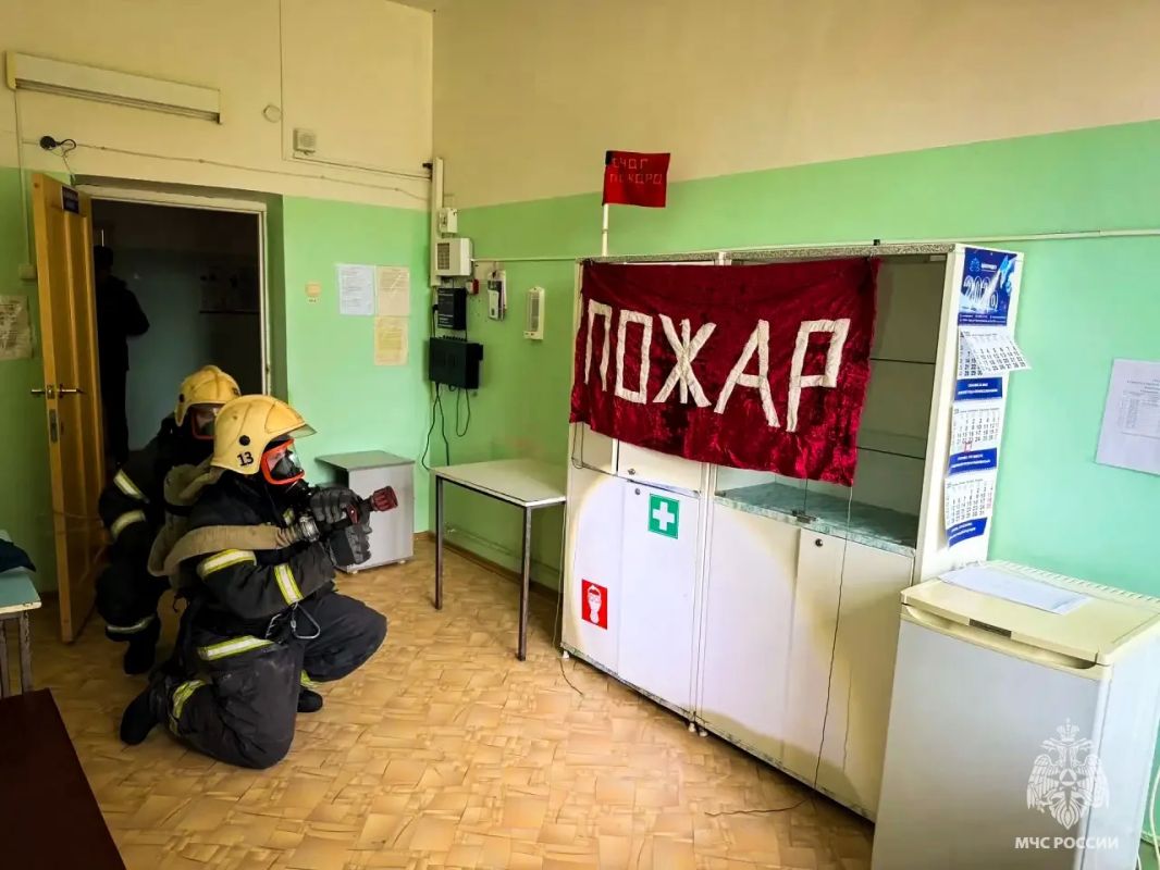 Пожарно-тактические учения прошли в Торжке