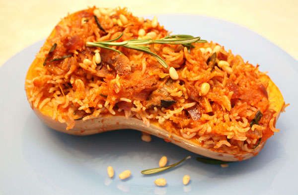 Фаршированная тыква: классика у вас на столе