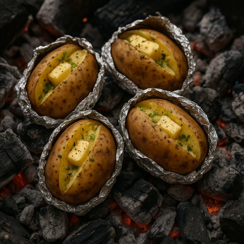Картопля на углях: ностальгия вкуса, которую не забудешь