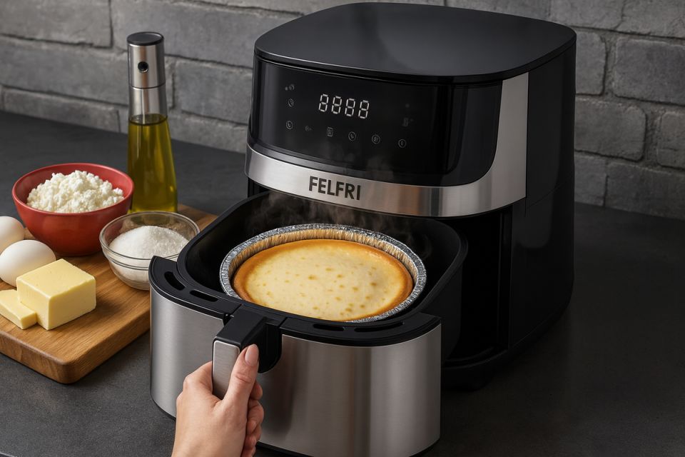 Нежный и легкий чизкейк: как приготовить вкусный десерт в аэрогриле