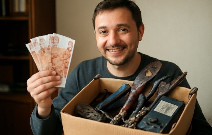 Забытые сокровища в гараже: как старые инструменты принесли 15 000 рублей